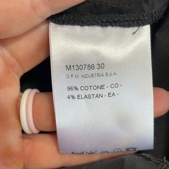 Hatch Strapless maternity dress Stretch Cotton Size L 42 Knee length Minimalist - Picture 12 of 13